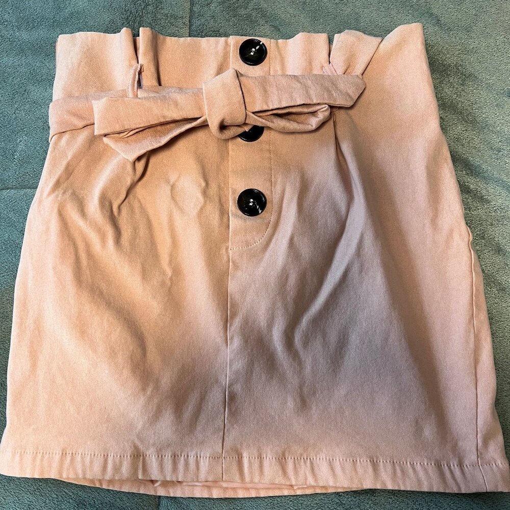 Pink Mini Skirt